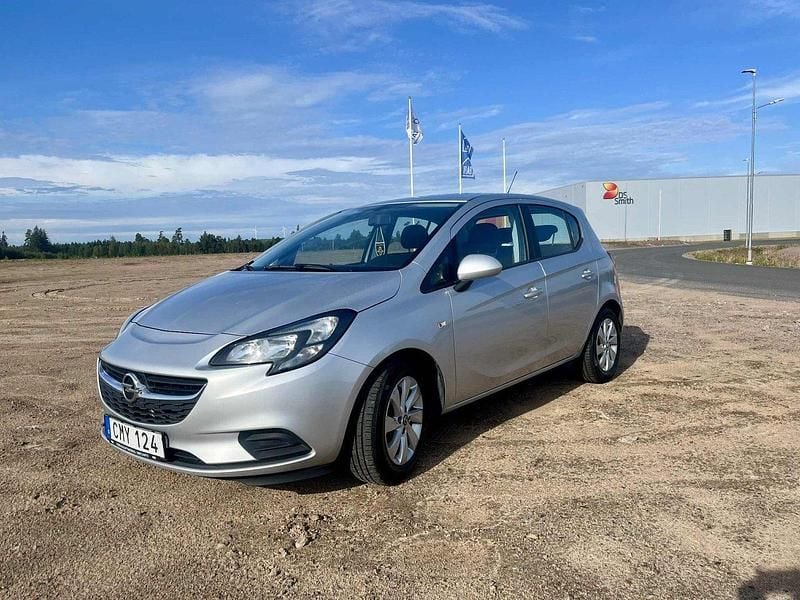 Grå Begagnad 2016 Opel Corsa Enjoy Halvkombi | 56 000 kr (Marknadspris) - Bild 1/4