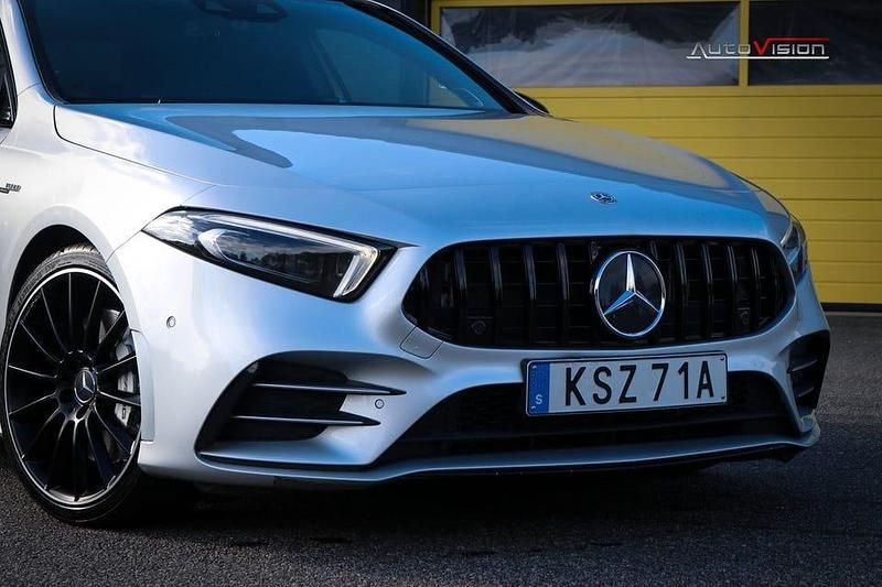 Begagnad Mercedes A35 AMG AMG 306 HK (225 kW) 2019 Silver Sedan