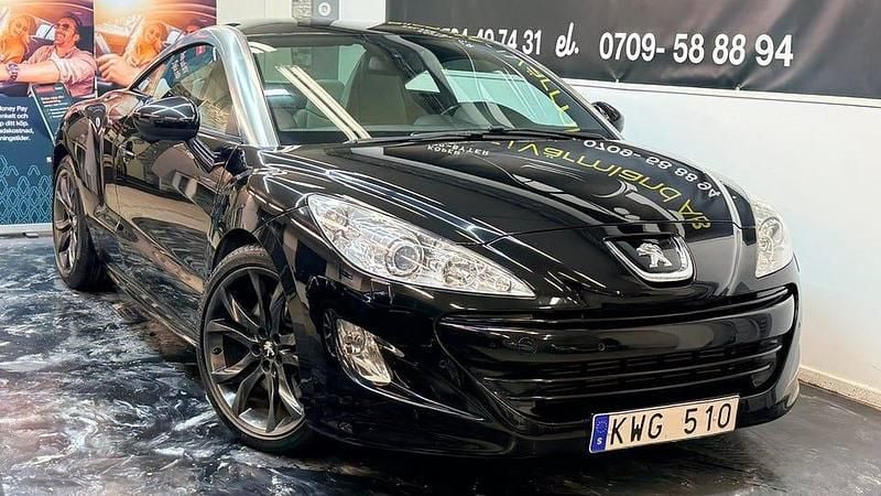 Begagnad Peugeot RCZ 200 HK (147 kW) 2010 Svart Sportkupé