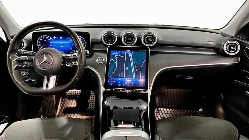 Begagnad Mercedes C300e AMG 2022 Grå Kombi