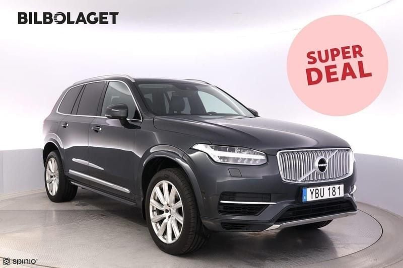 Grå Begagnad 2016 Volvo XC90 Inscription SUV | 278 500 kr (Bra pris) - Bild 1/4