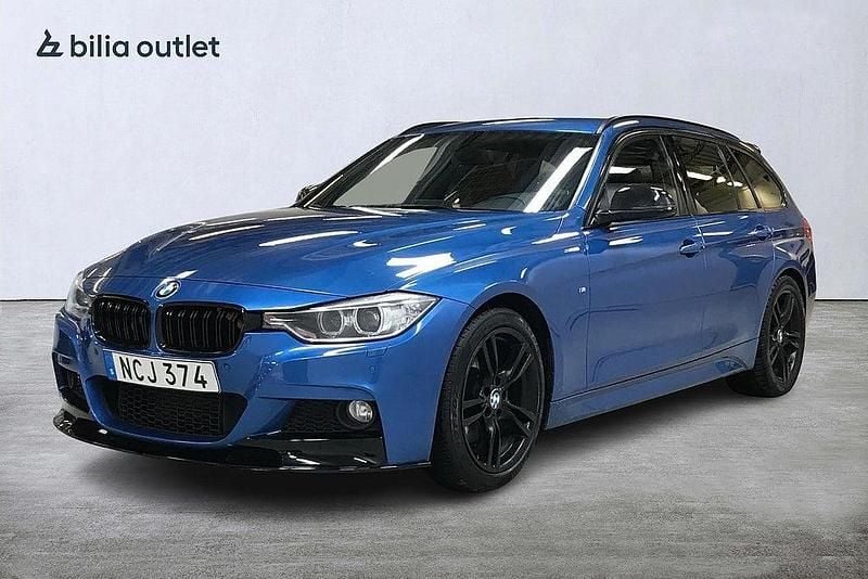 Begagnad BMW 328 M Sport 245 HK (180 kW) 2012 Blå Kombi