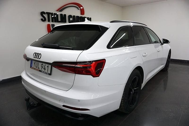 Begagnad Audi A6 Sport 204 HK (150 kW) 2018 Vit Kombi