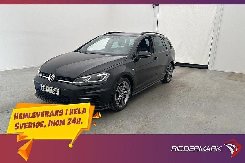 Svart Begagnad 2019 VW Golf VIII R-line Kombi | 218 800 kr (Lite dyr) - Bild 1/3