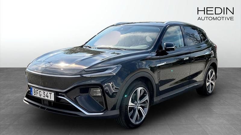 Svart (black) Begagnad 2022 MG Marvel R Luxury SUV | 269 900 kr - Bild 1/4