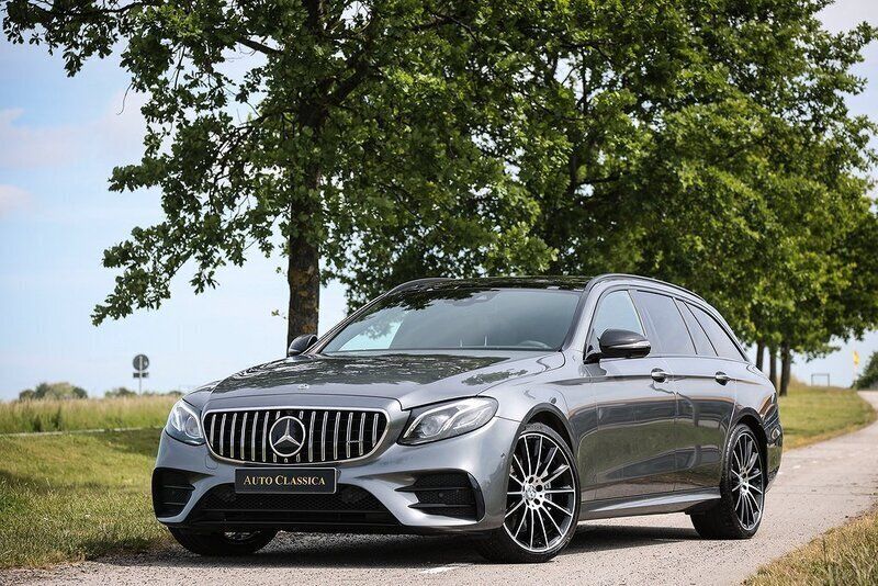Begagnad Mercedes E43 AMG AMG 402 HK (295 kW) 2017 Grå metallic Sedan