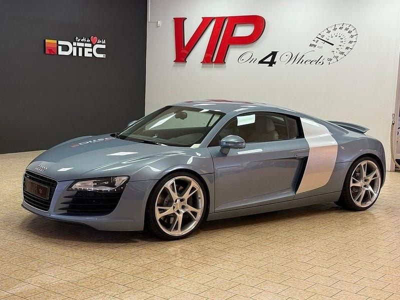 Ljusblå Begagnad 2007 Audi R8 Coupé Sportkupé | 699 800 kr - Bild 1/4