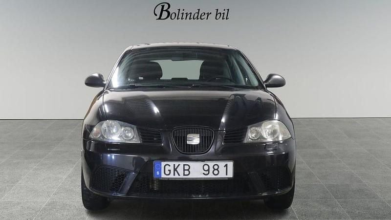 Begagnad Seat Ibiza 86 HK (63 kW) 2008 Svart