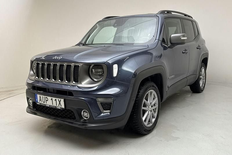 Blå Begagnad 2020 Jeep Renegade Limited SUV | 189 000 kr (Bra pris) - Bild 1/4