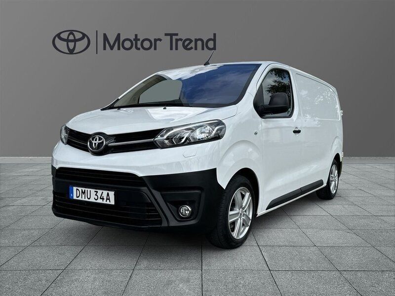 Vit Begagnad 2021 Toyota Proace Comfort Van | 229 900 kr (Marknadspris) - Bild 1/4