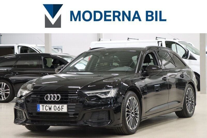 Svart Begagnad 2021 Audi A6 S-Line Kombi | 399 900 kr (Superpris) - Bild 1/4