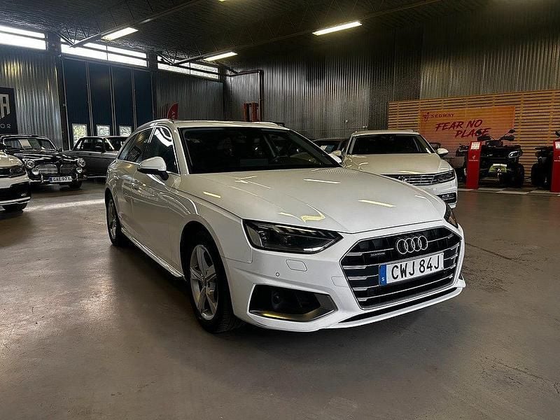Vit Begagnad 2020 Audi A4 Kombi | 219 900 kr (Marknadspris) - Bild 1/4