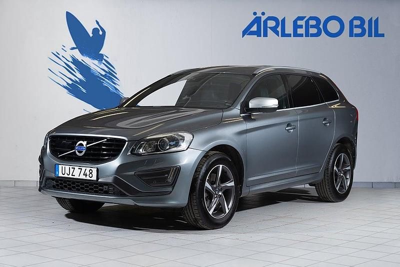 Grå Begagnad 2016 Volvo XC60 R-Design SUV | 249 900 kr (Lite dyr) - Bild 1/4