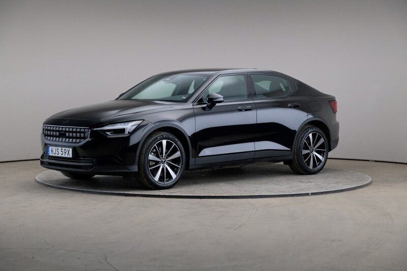 Svart Begagnad 2021 Polestar 2 Standard Range Single Motor Sedan | 299 000 kr (Marknadspris) - Bild 1/4