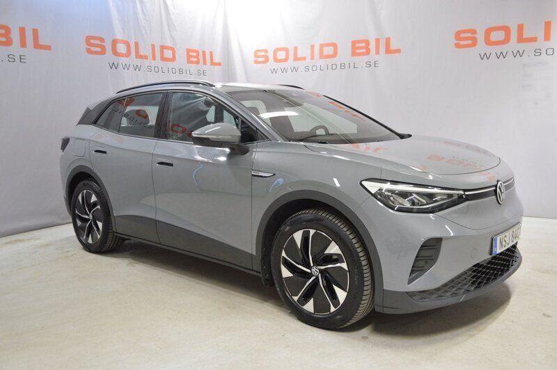 Grå Begagnad 2022 VW ID.4 Pro Performance SUV | 269 900 kr (Superpris) - Bild 1/4