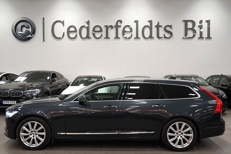 Grå Begagnad 2016 Volvo V90 Inscription Kombi | 278 900 kr (Marknadspris) - Bild 1/4