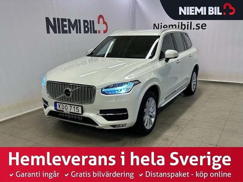 Vit Begagnad 2015 Volvo XC90 Inscription SUV | 329 900 kr (Lite dyr) - Bild 1/3