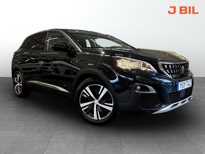 Grå Begagnad 2017 Peugeot 3008 Allure SUV | 159 900 kr (Marknadspris) - Bild 1/4