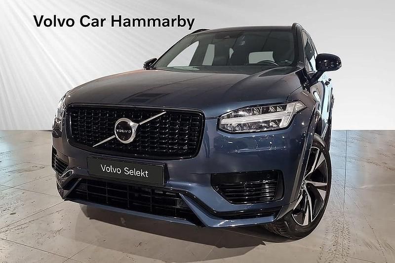 Begagnad Volvo XC90 R-Design 456 HK (335 kW) 2022 Blå SUV