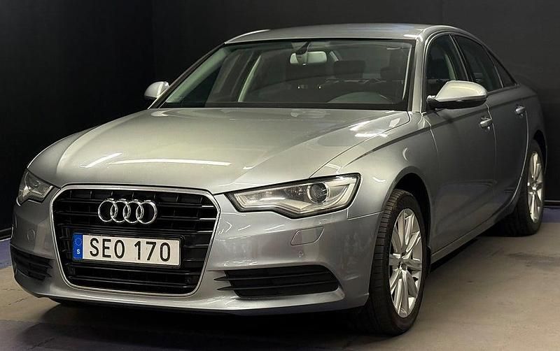 Begagnad Audi A6 Proline 190 HK (139 kW) 2014 Grå Sedan