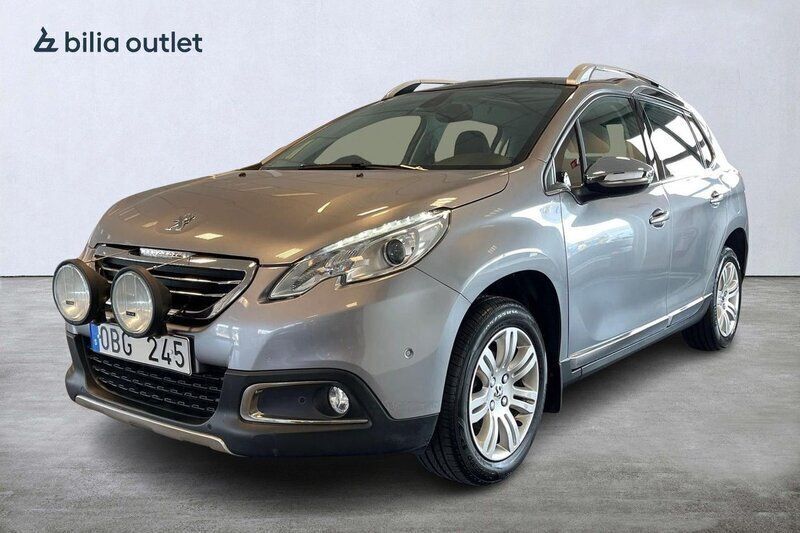 Grå Begagnad 2013 Peugeot 2008 SUV | 84 900 kr (Marknadspris) - Bild 1/3