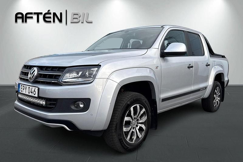 Silver Begagnad 2016 VW Amarok Canyon Pickup | 299 800 kr (Dyr) - Bild 1/3