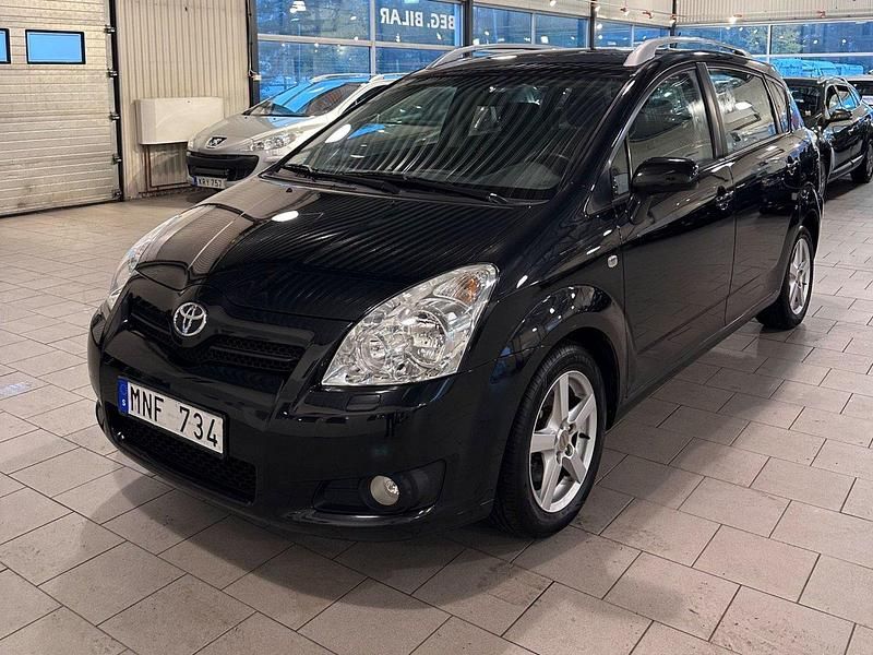 Svart Begagnad 2007 Toyota Corolla Verso Minibuss | 79 900 kr (Marknadspris) - Bild 1/4