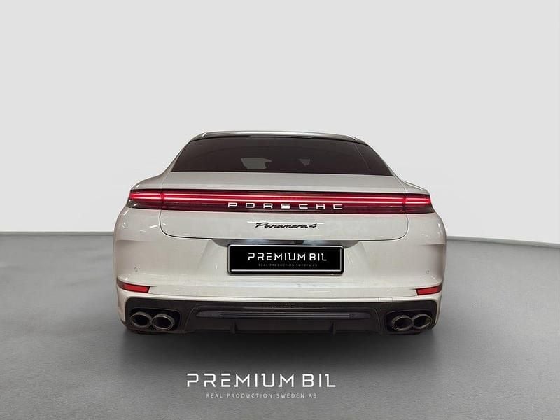 Ny Porsche Panamera 4 Sport 471 HK (346 kW) 2025 Vit Sedan