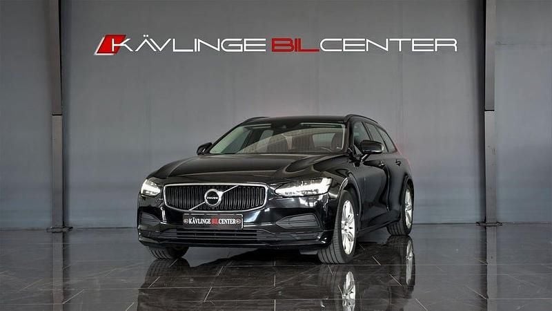 Svart Begagnad 2018 Volvo V90 Business Edition Kombi | 174 900 kr (Marknadspris) - Bild 1/4