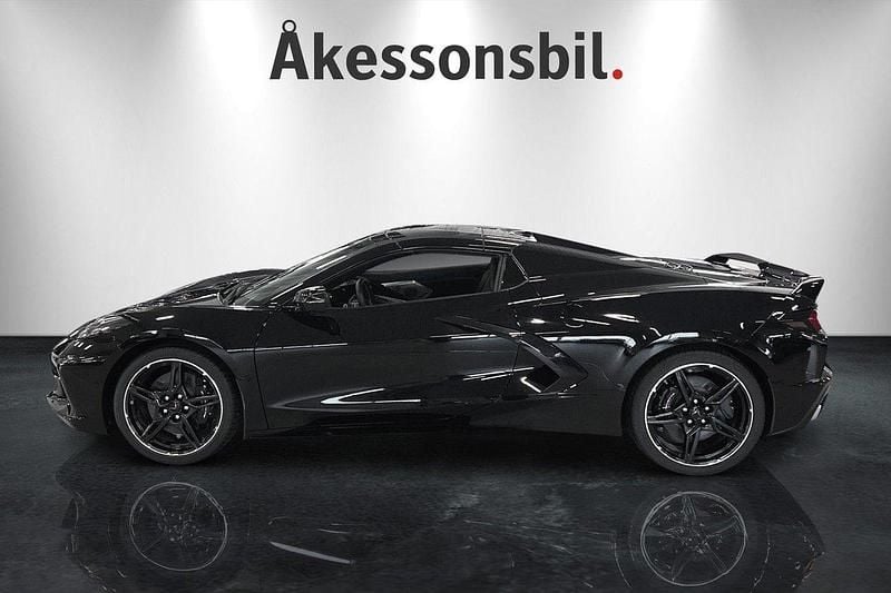 Svart Ny 2024 Chevrolet Corvette LT Cab | 1 395 000 kr - Bild 1/4