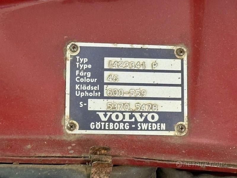 Begagnad Volvo 142 103 HK (75 kW) 1968 Röd Sedan