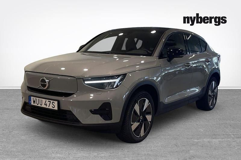 Grå Begagnad 2024 Volvo EC40 Core SUV | 374 000 kr (Bra pris) - Bild 1/4