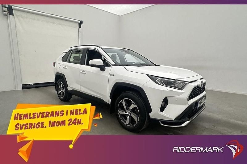 Vit Begagnad 2021 Toyota RAV4 Hybrid SUV | 338 900 kr (Bra pris) - Bild 1/3