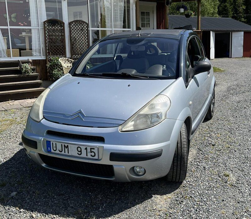 Silver Begagnad 2004 Citroën C3 Pluriel Cab | 23 000 kr - Bild 1/4
