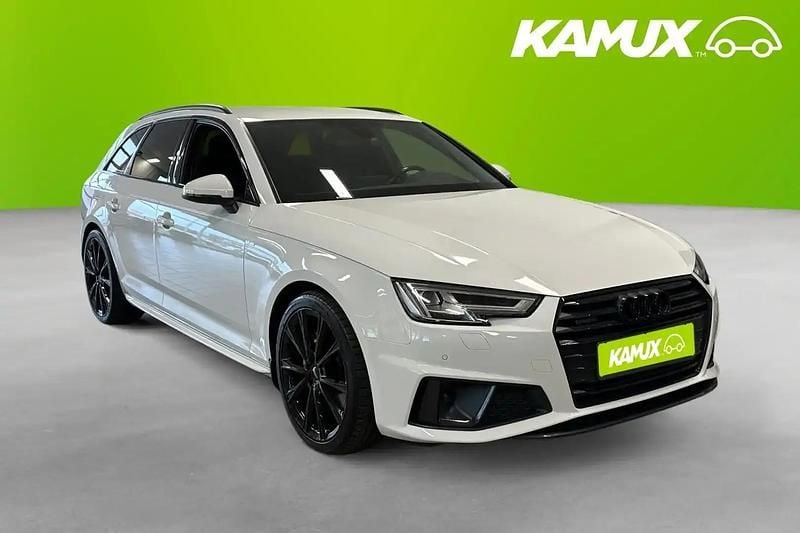 Vit Begagnad 2018 Audi A4 S-Line Kombi | 262 900 kr (Marknadspris) - Bild 1/4
