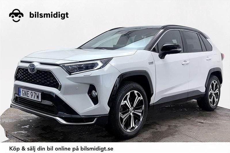 Vit Begagnad 2021 Toyota RAV4 Hybrid Style SUV | 407 900 kr (Marknadspris) - Bild 1/3