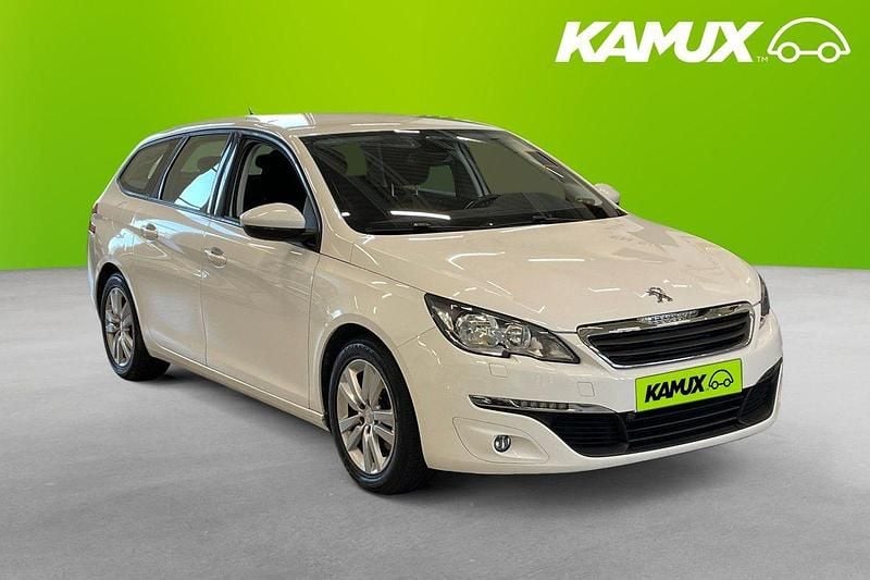 Vit Begagnad 2015 Peugeot 308 Active Kombi | 84 900 kr (Marknadspris) - Bild 1/4