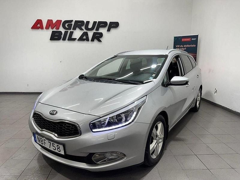 Grå Begagnad 2013 Kia Ceed Sportswagon Comfort Kombi | 59 900 kr (Bra pris) - Bild 1/4