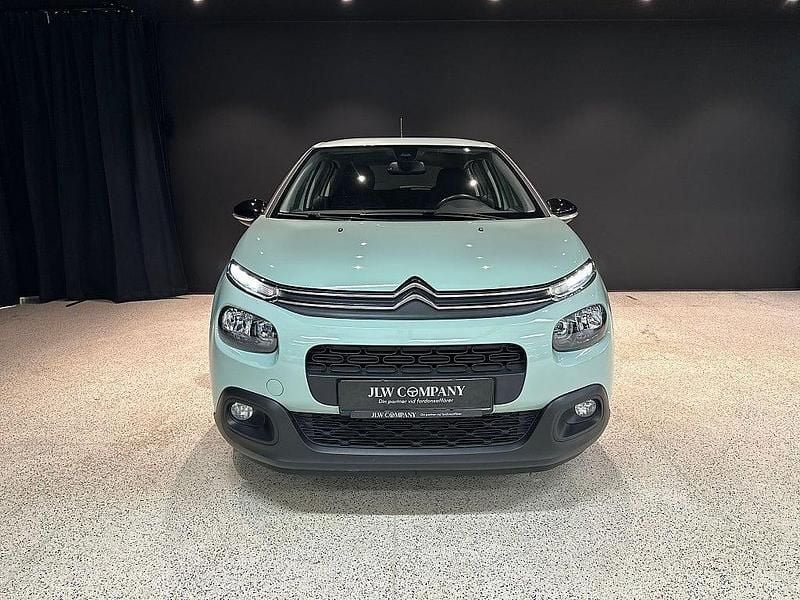 Begagnad Citroën C3 PureTech 83 HK (61 kW) 2020 Grön Halvkombi
