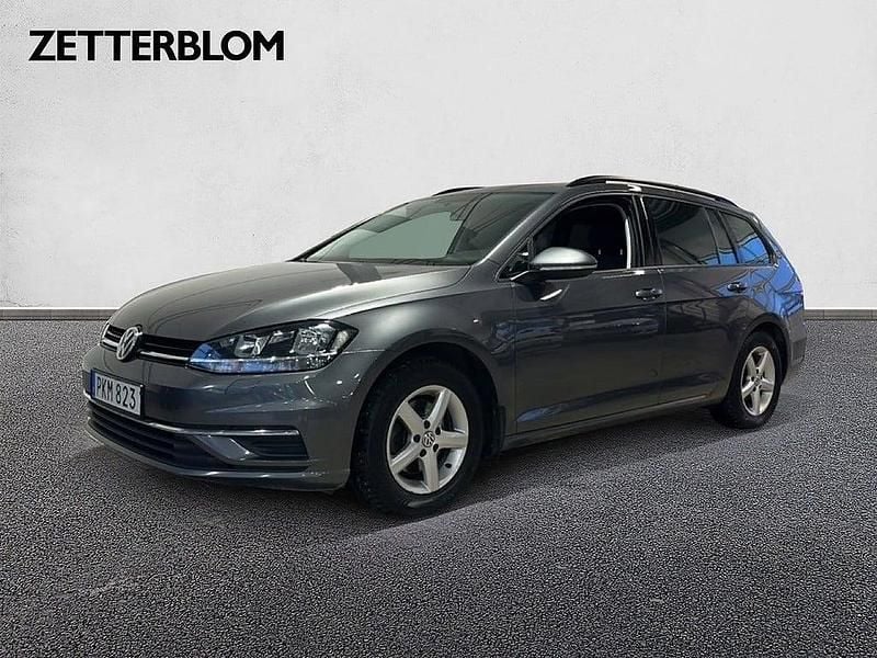 Mörkgrå Begagnad 2017 VW Golf VII Kombi | 149 900 kr (Marknadspris) - Bild 1/4