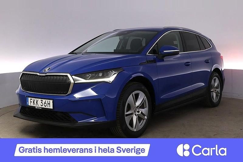 Blå Begagnad 2022 Skoda Enyaq iV SUV | 358 900 kr (Lite dyr) - Bild 1/4