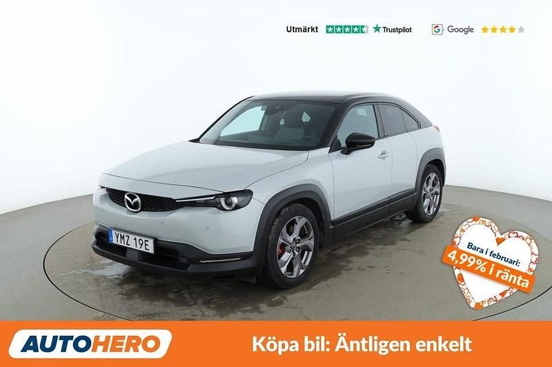 Vit Begagnad 2020 Mazda MX30 SUV | 144 000 kr (Bra pris) - Bild 1/4