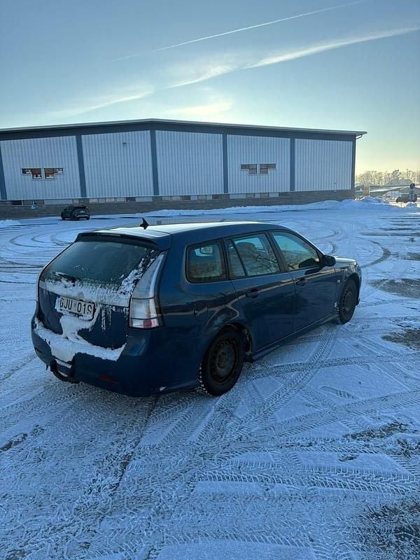 Begagnad Saab 9-3 150 HK (110 kW) 2008 Blå Kombi