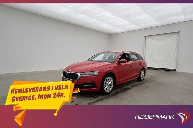 Röd Begagnad 2020 Skoda Octavia Kombi | 234 900 kr (Marknadspris) - Bild 1/3