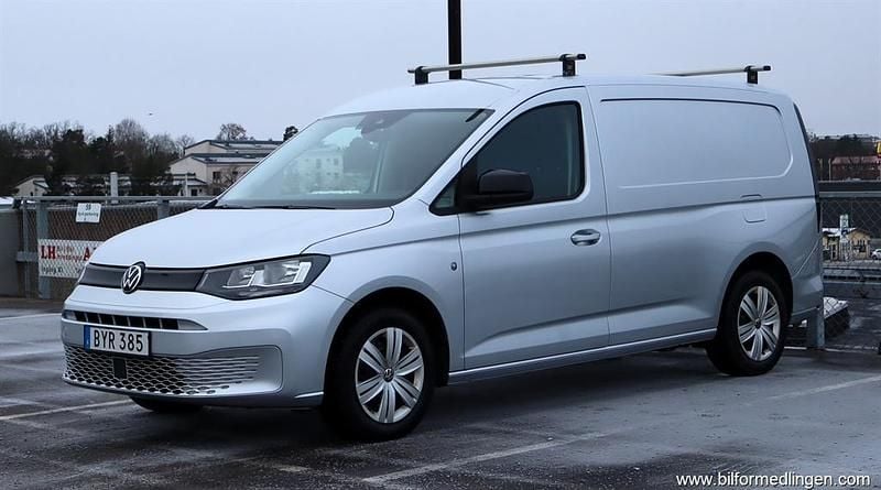 Silver svart Begagnad 2023 VW Caddy Maxi S Minibuss | 289 500 kr (Lite dyr) - Bild 1/4