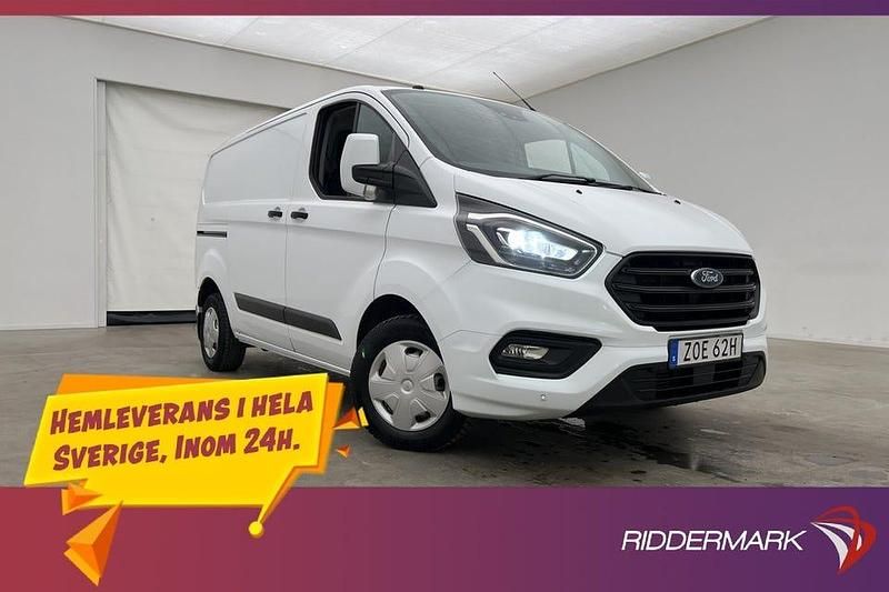 Vit Begagnad 2019 Ford Transit Custom Van | 159 800 kr (Marknadspris) - Bild 1/3