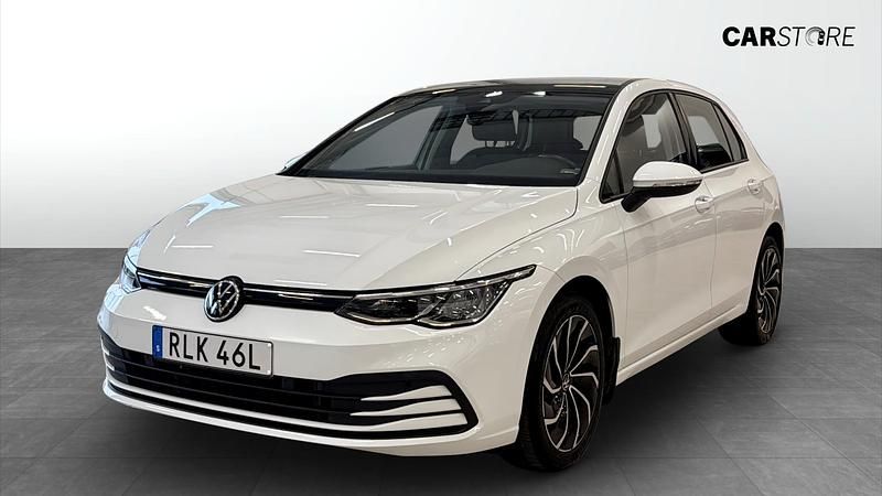 Vit Begagnad 2021 VW Golf VII Halvkombi | 219 900 kr (Marknadspris) - Bild 1/4