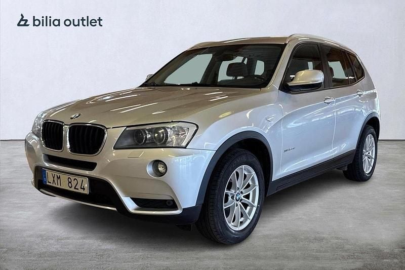 Ljusgrå Begagnad 2013 BMW X3 SUV | 84 900 kr (Superpris) - Bild 1/4