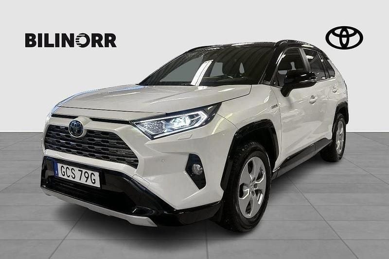 Vit Begagnad 2020 Toyota RAV4 Hybrid Style SUV | 359 900 kr (Marknadspris) - Bild 1/3