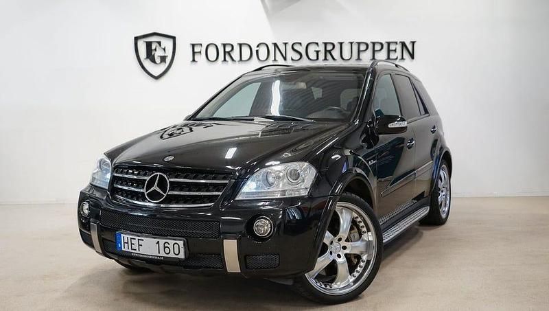 Svart Begagnad 2006 Mercedes ML63 AMG AMG SUV | 239 800 kr - Bild 1/4